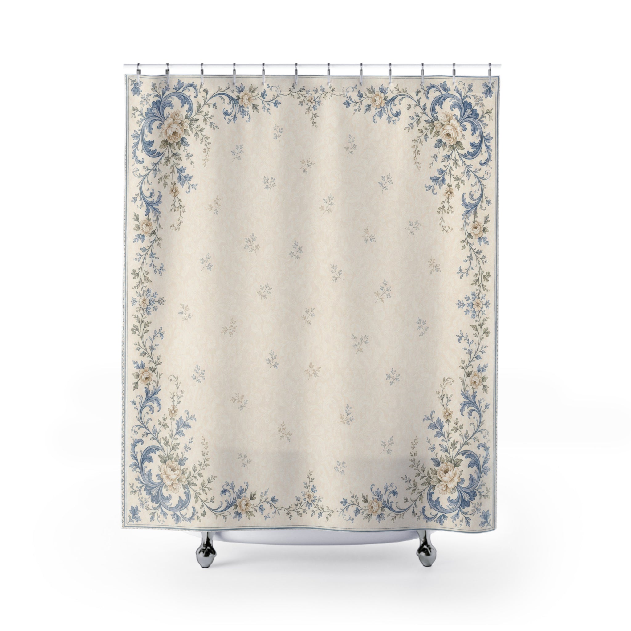 French Country Border Frame Shower Curtain