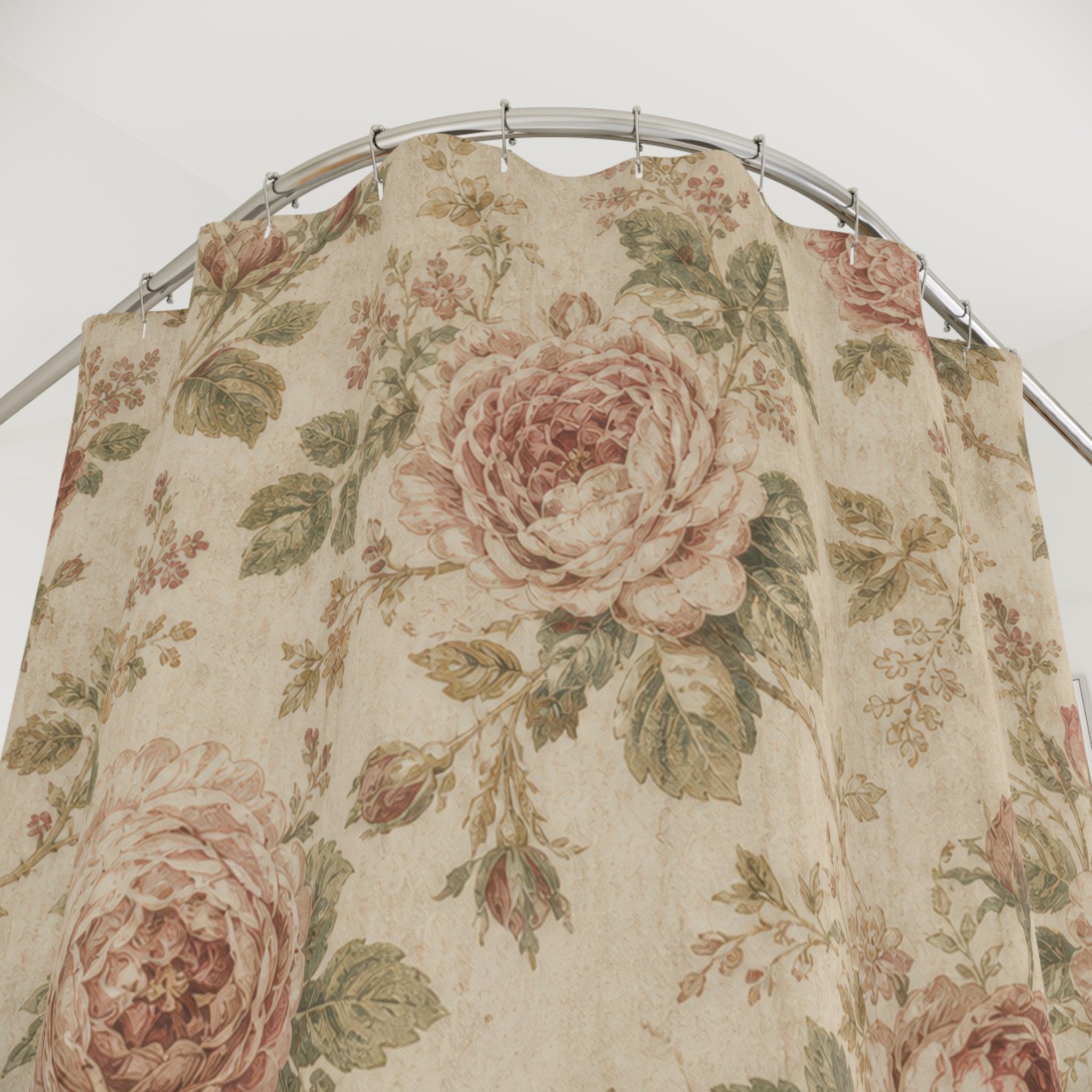 Vintage Rose Shower Curtain