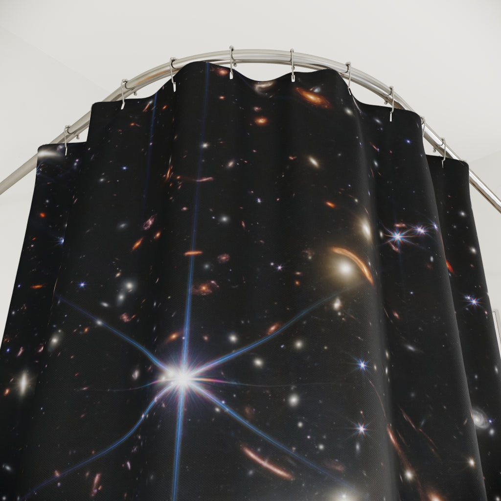 James Webb Deep Field Shower Curtain