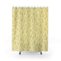 Yellow Sage Ditsy Shower Curtain