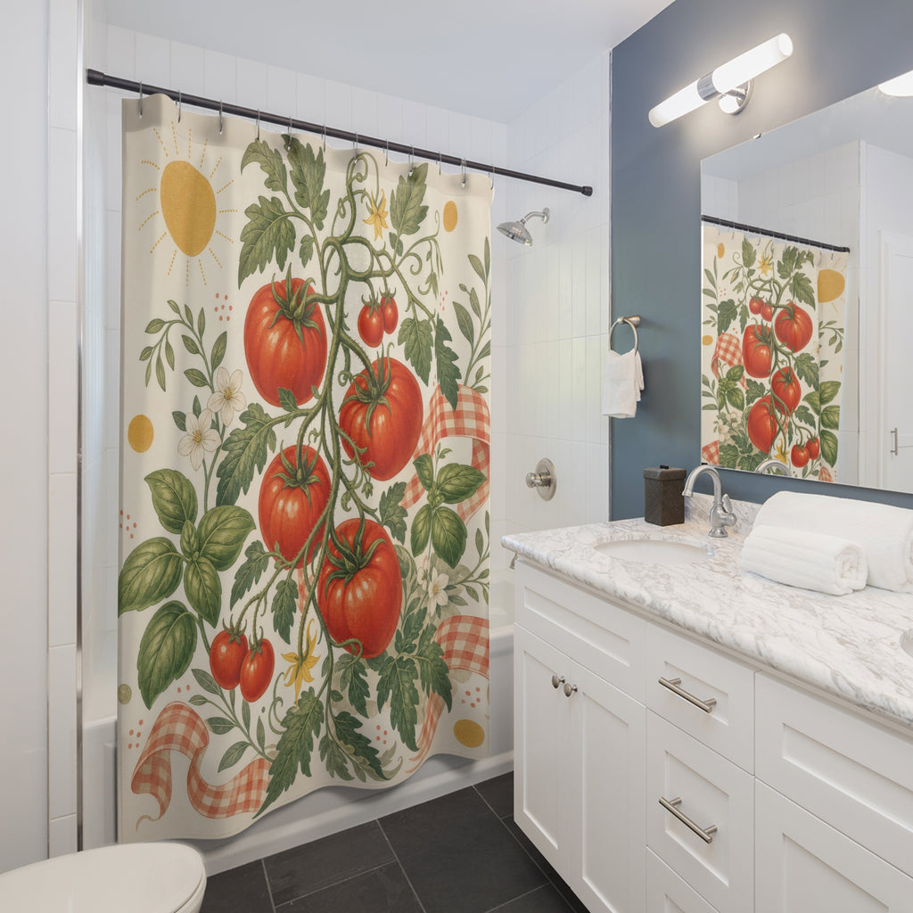 Tomato Shower Curtain