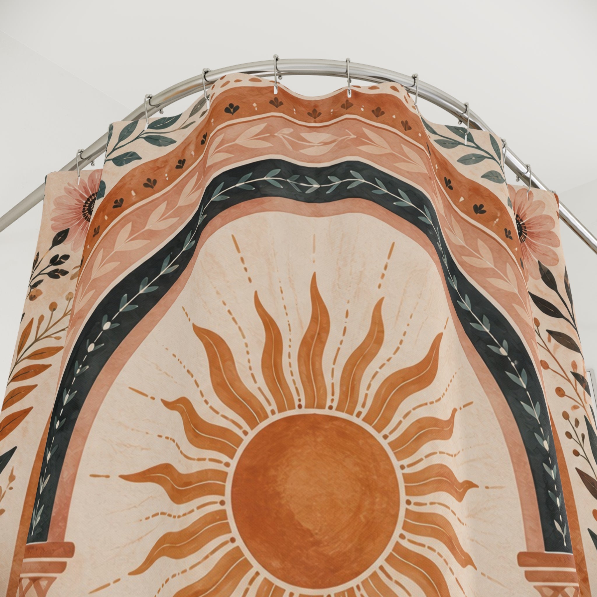 Boho Sun Shower Curtain