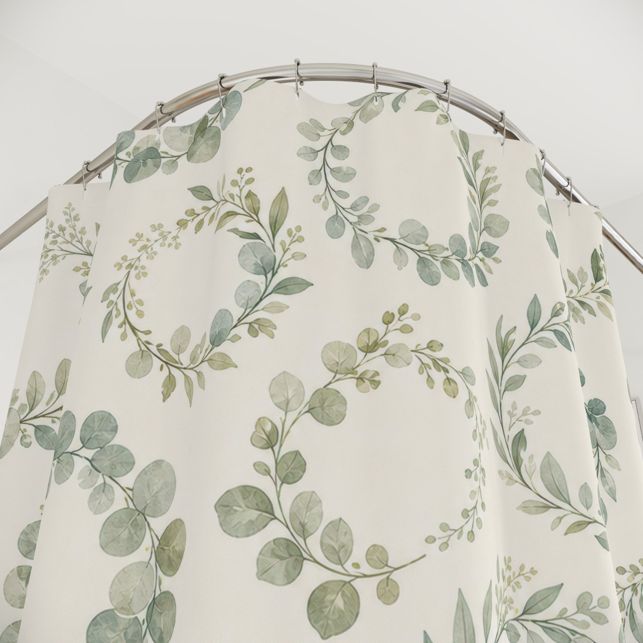 Eucalyptus Wreath Shower Curtain
