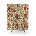 Suzani Border Shower Curtain