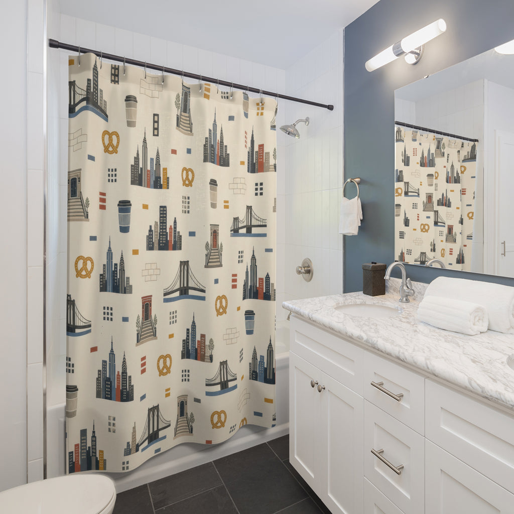 City Shower Curtain