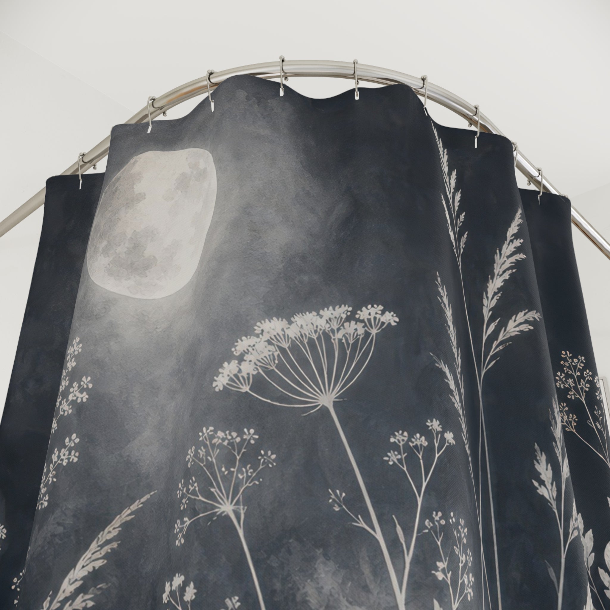 Moonlit Fern Shower Curtain