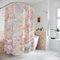 Kids Candy Shower Curtain – Rainbow Lollipop