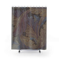 Acanthus Leaf Shower Curtain – Arts & Crafts Indigo