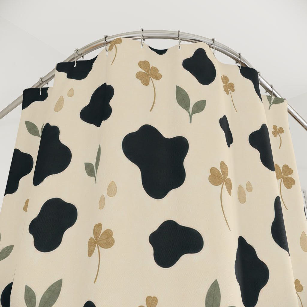 Cow Print Shower Curtain