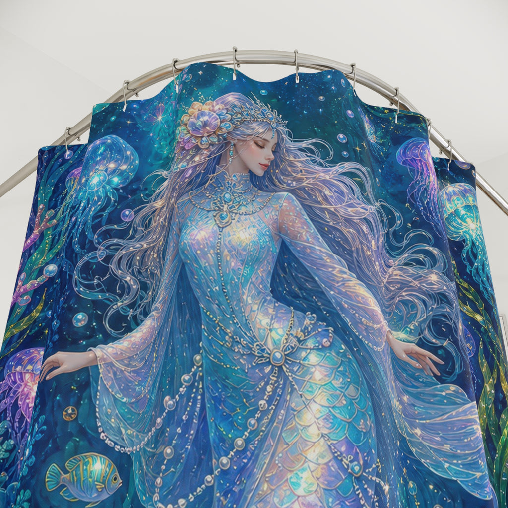Jellyfish Ocean Fantasy Shower Curtain