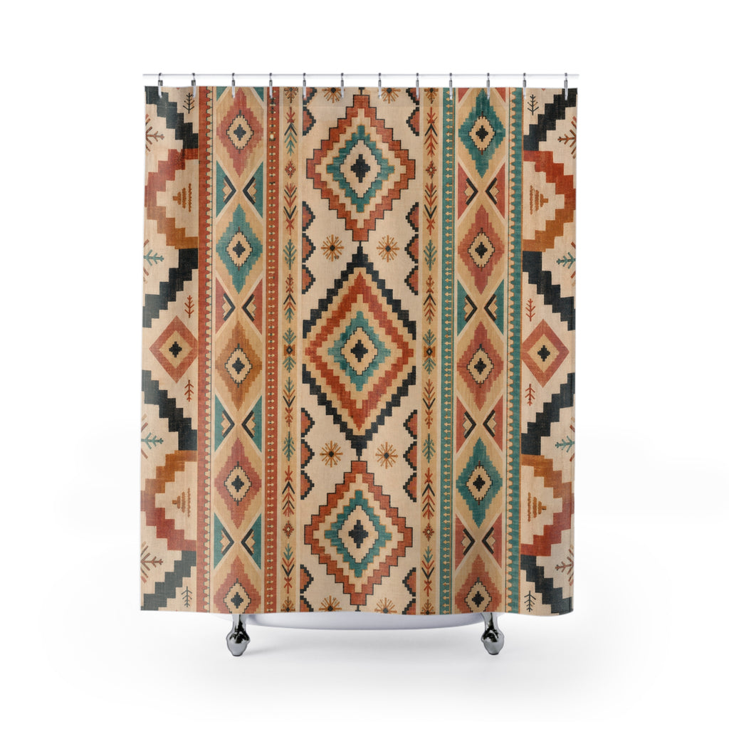 Southwestern Boho Shower Curtain