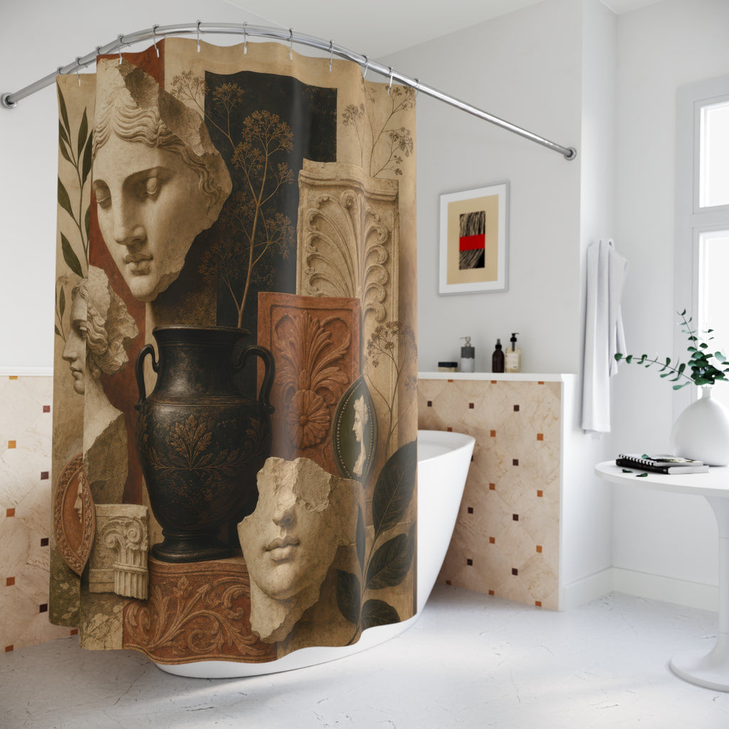 Antiquities Salon Museum Shower Curtain