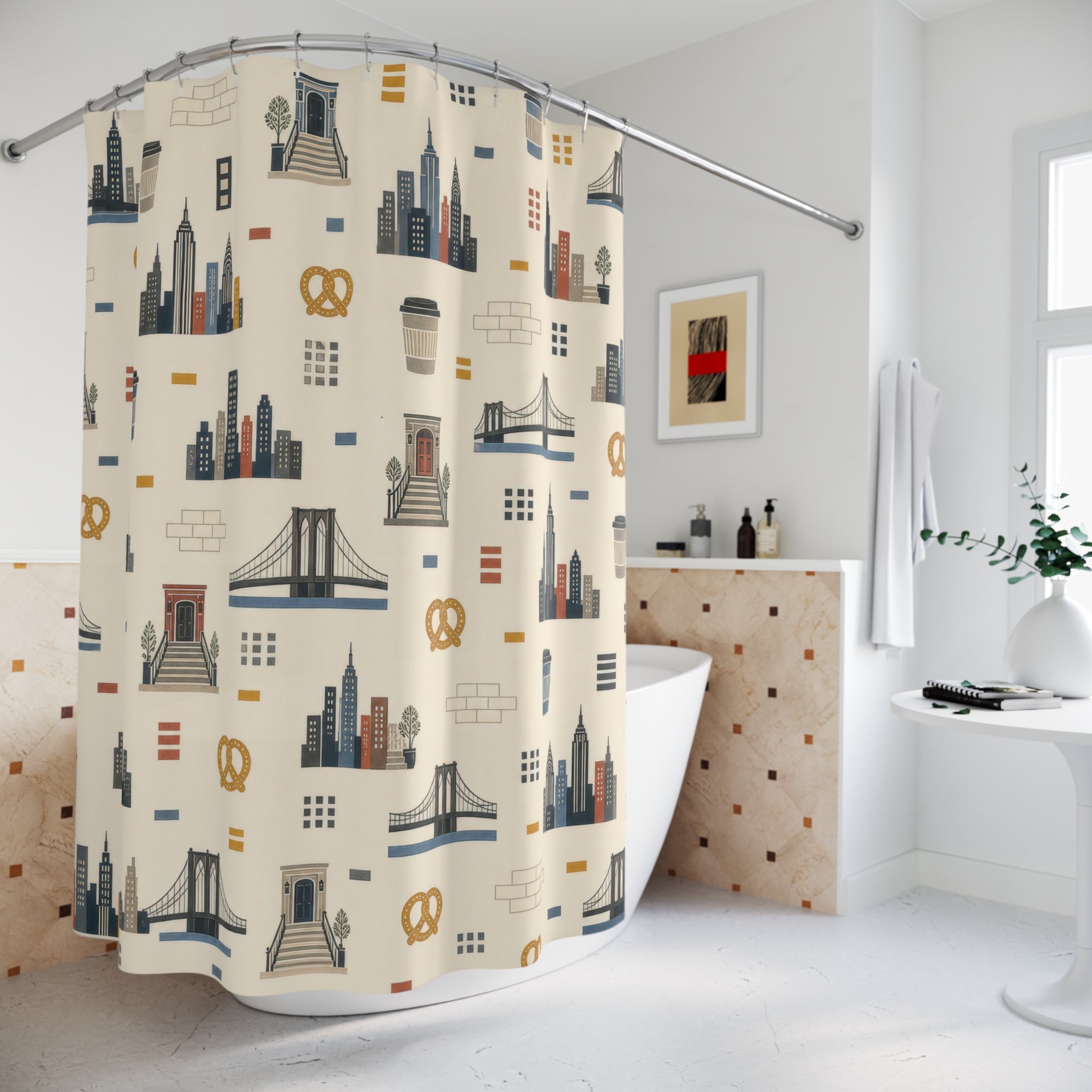 City Shower Curtain
