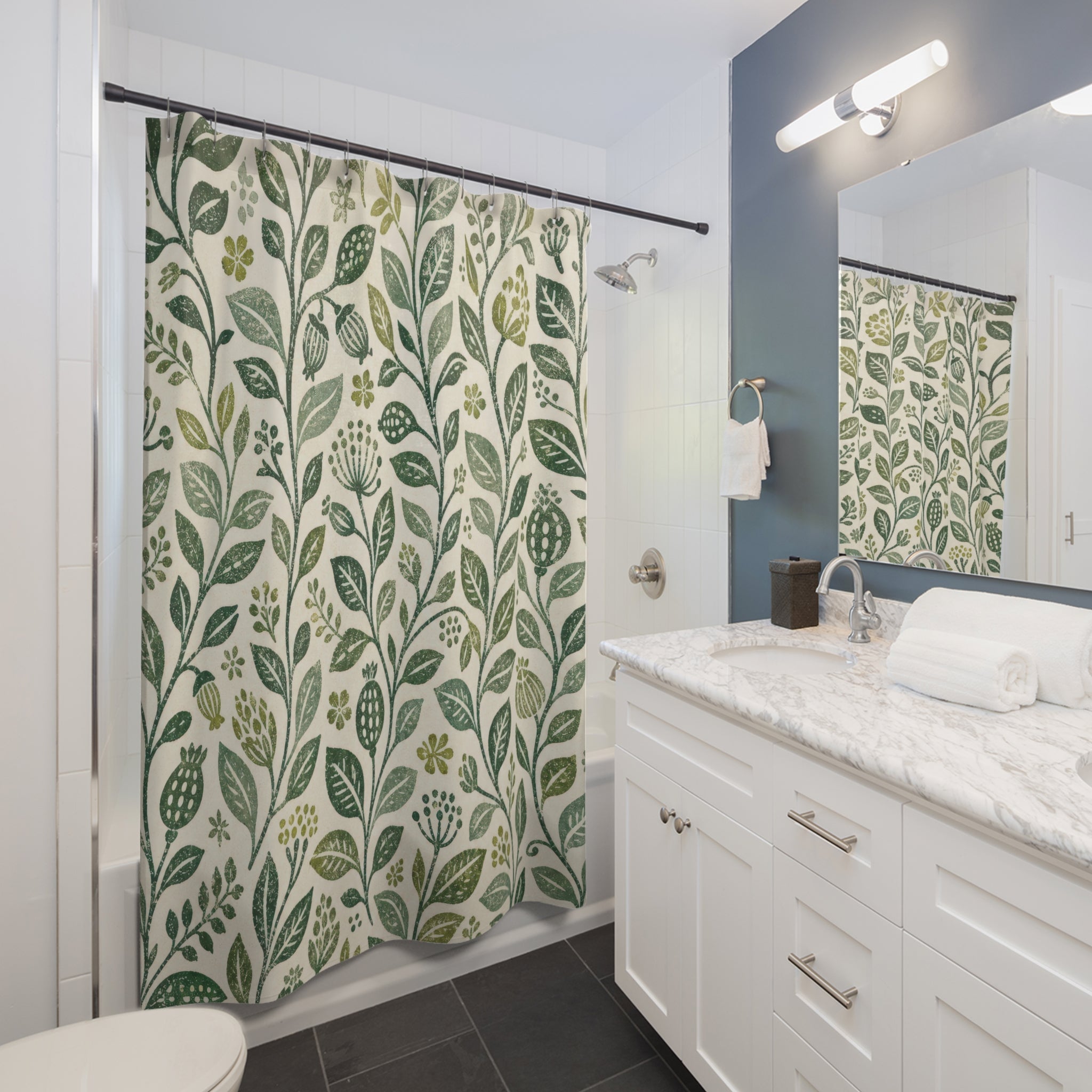 Leafy Vine Shower Curtain