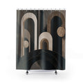 Onyx Portals Elegant Shower Curtain