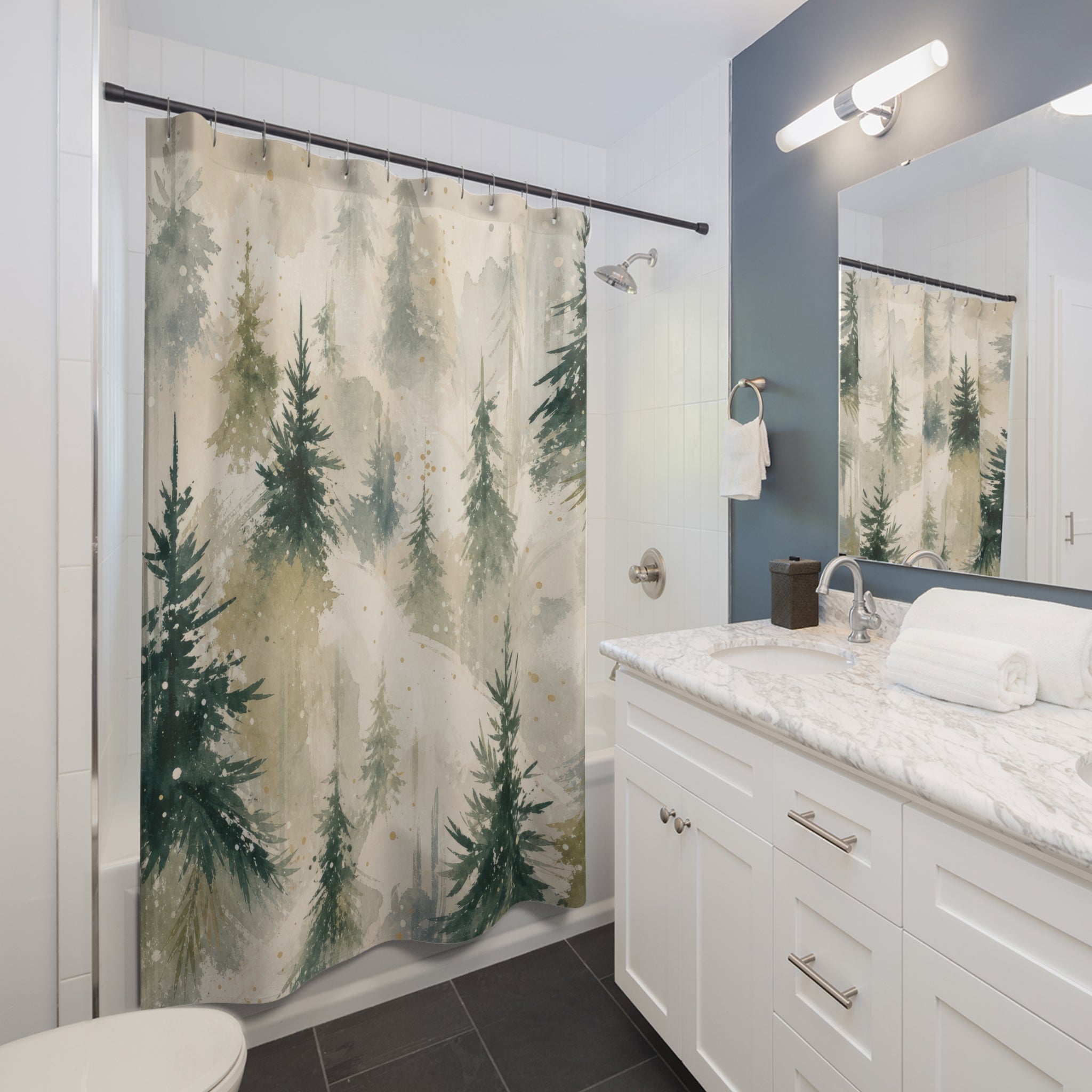 Winter Shower Curtain