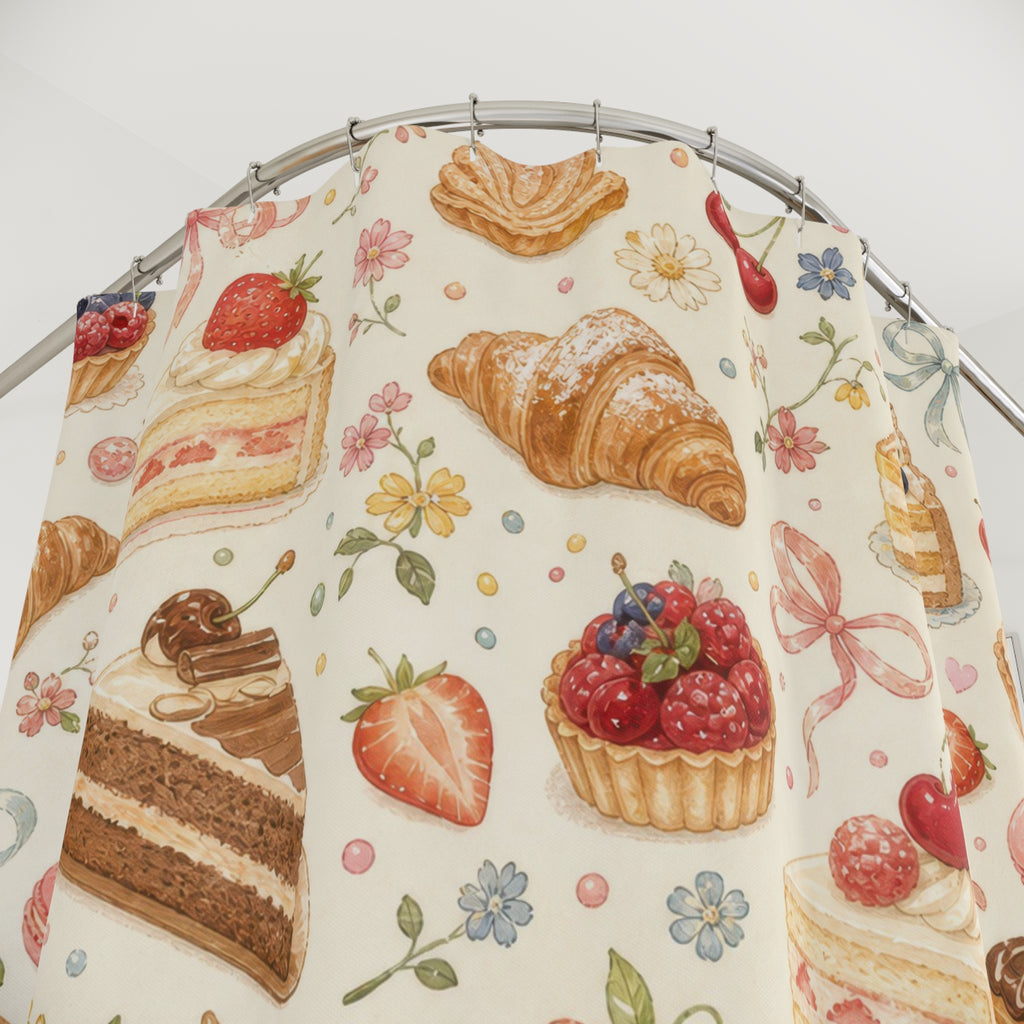 Dessert Bakery Cute Shower Curtain