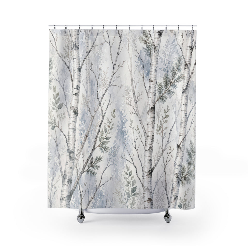 Winter Forest Shower Curtain