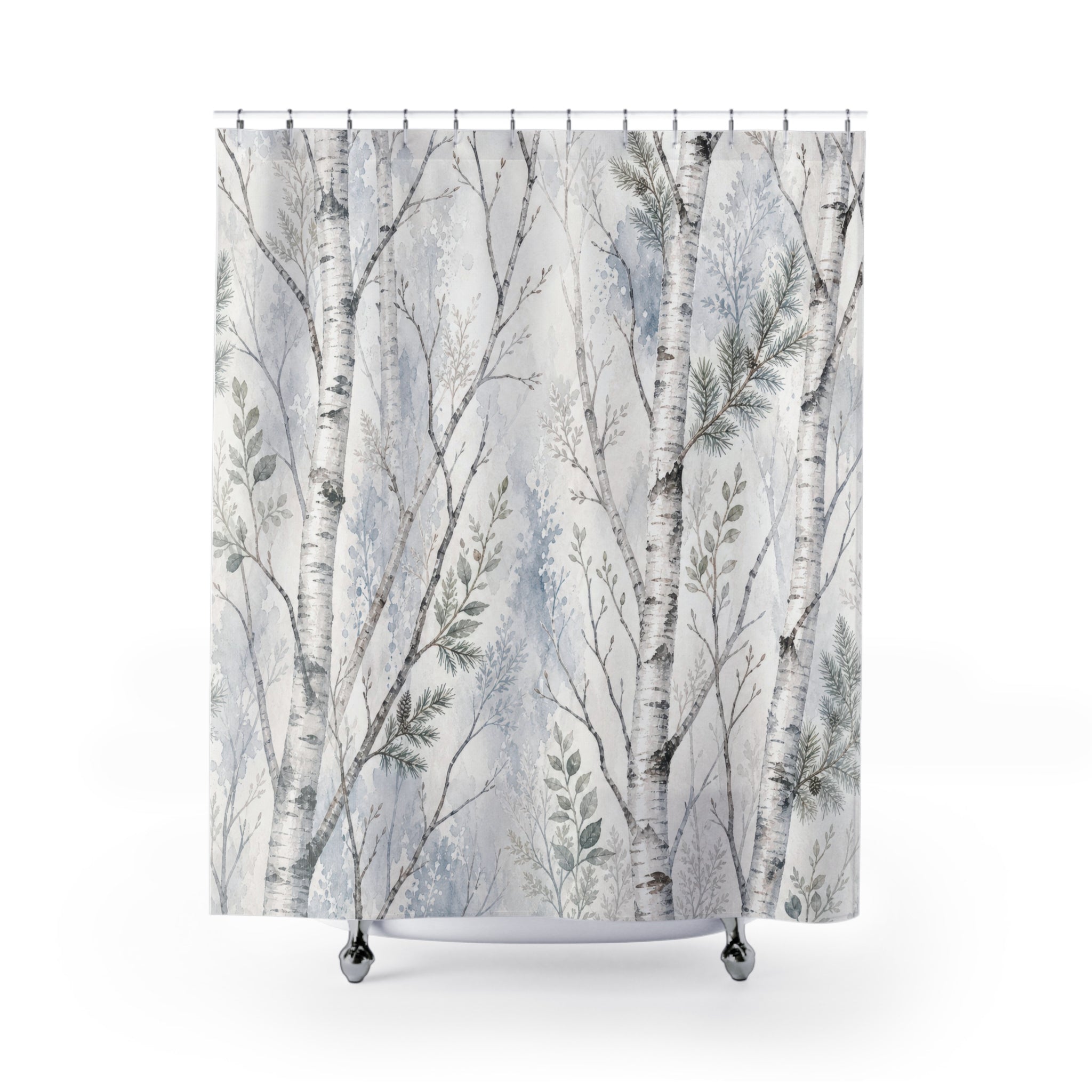 Winter Forest Shower Curtain