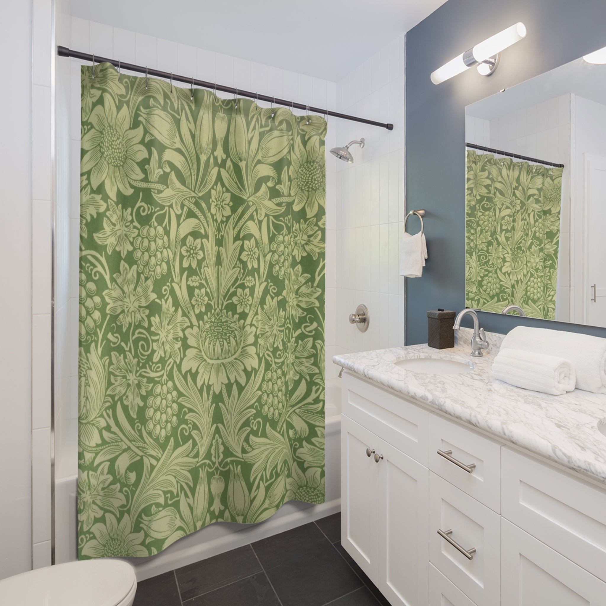 William Morris Sunflower Shower Curtain