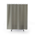 Olive Cabana Stripe Shower Curtain