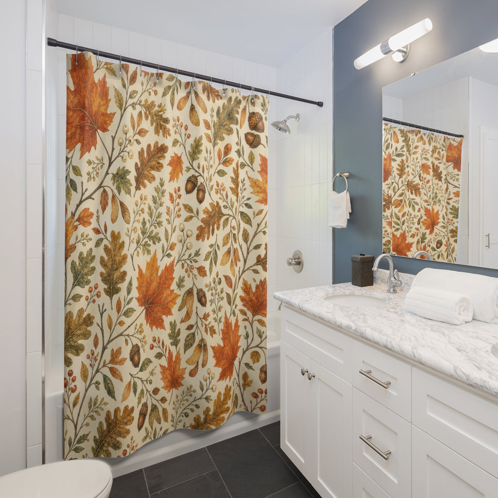 Fall Leaves Shower Curtain