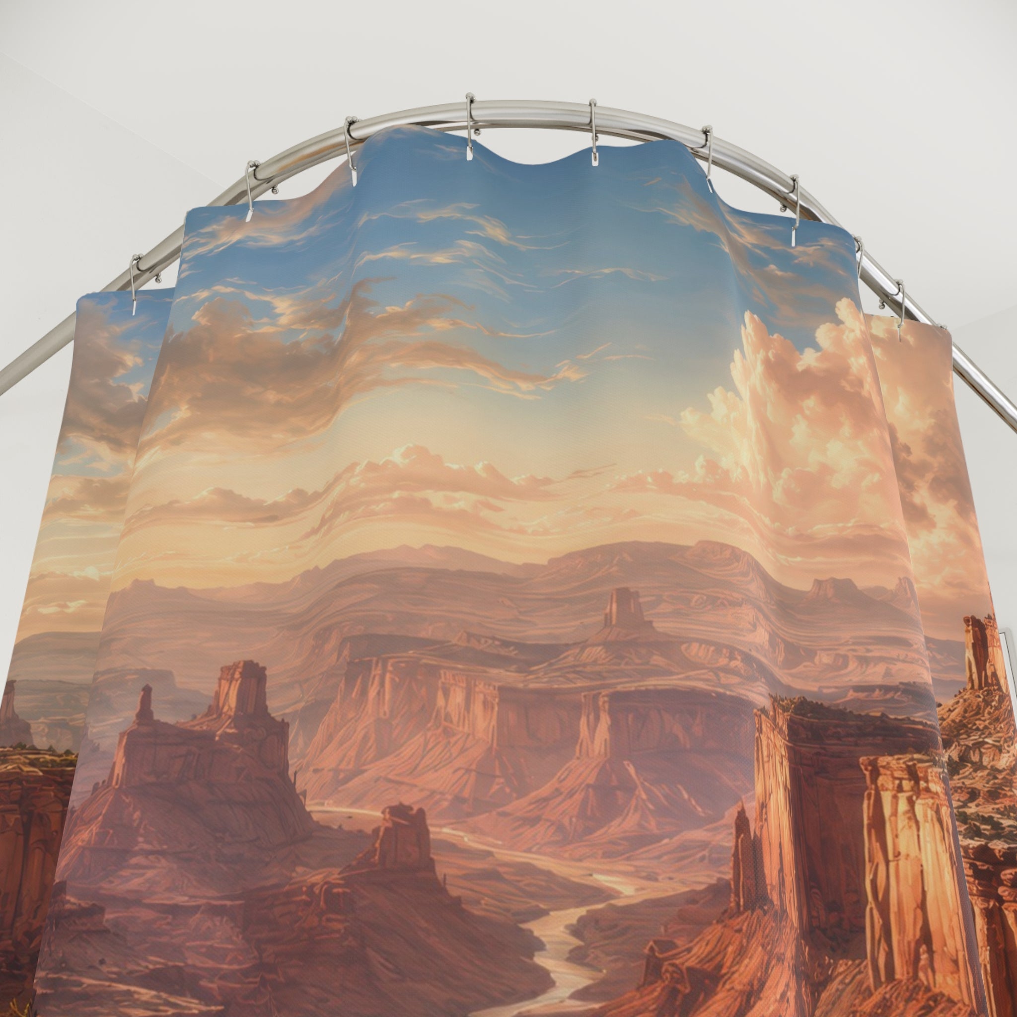 Canyon Shower Curtain: Desert Landscape