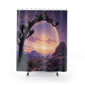 Surreal Lilac Joshua Tree Shower Curtain