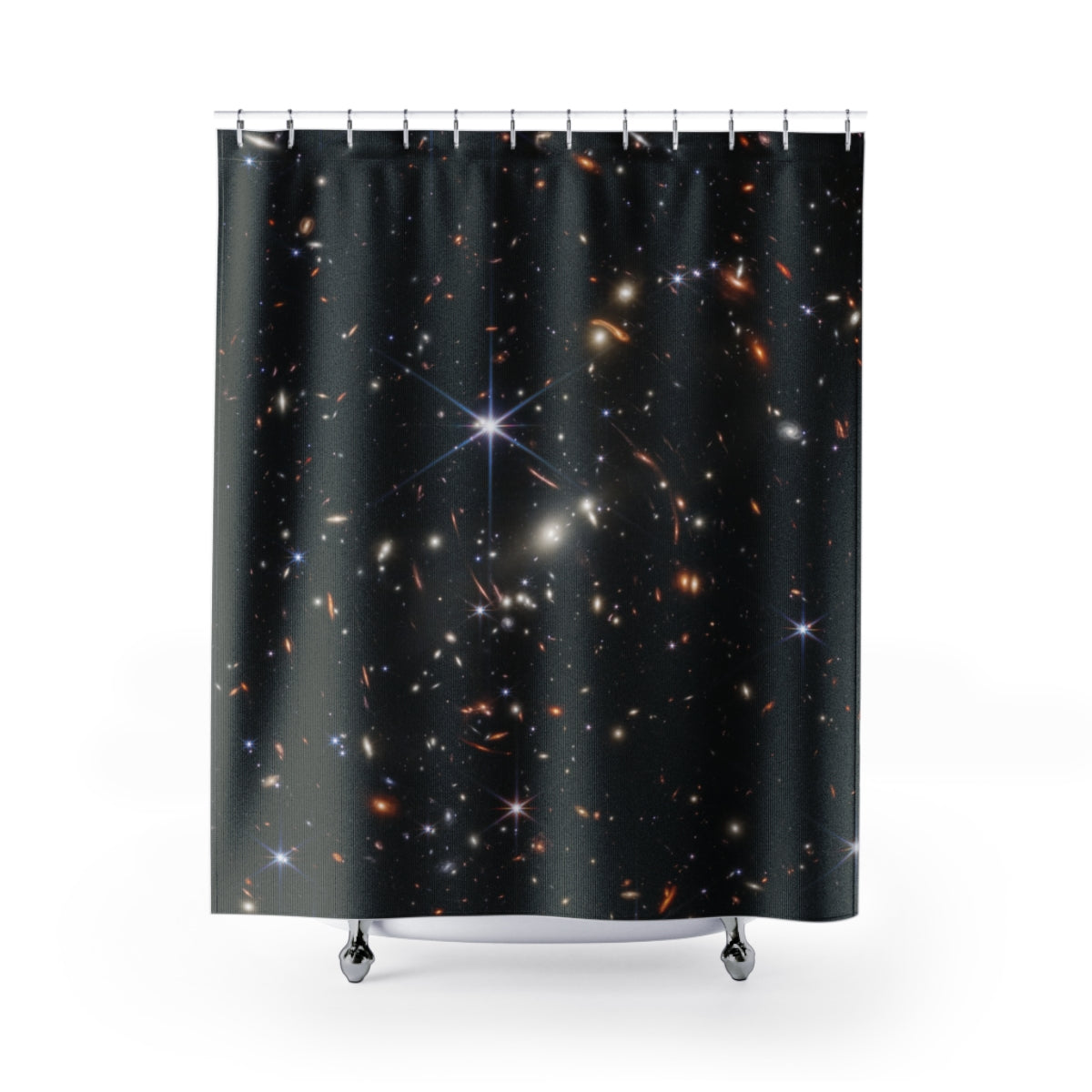 James Webb Deep Field Shower Curtain